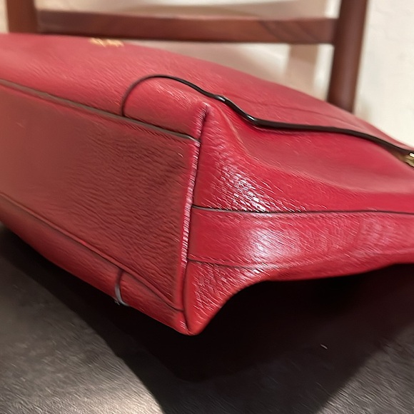 ❤️ Coach pebble leather Scout Hobo- Black Cherry - Picture 4 of 6